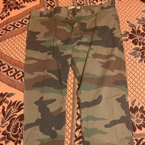 J Crew Camo-Chino Pants